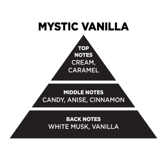 Αρωματικό Κερί Σόγιας Σε Λευκό Ποτήρι Με Μαύρο Μεταλλικό Καπάκι "Mystic Vanilla" 300gr Themagio 77201