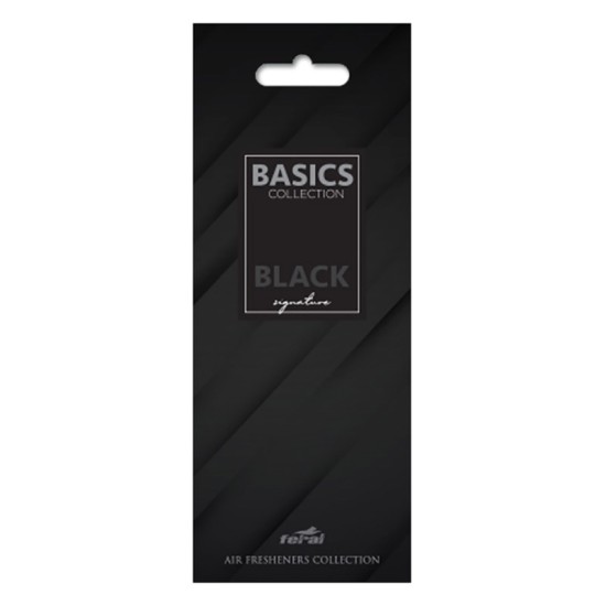 Σετ Αρωματικών Αυτοκινήτου Feral Basics Collection Black Signature 10 Τεμάχια