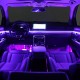 Ambient Light Διακοσμητικός Φωτισμός Κιτ Οπτικής Ίνας Αυτοκινήτου Με Bluetooth Μαύρο Χρώμα Με 18 Φώτα / 64 Χρώματα