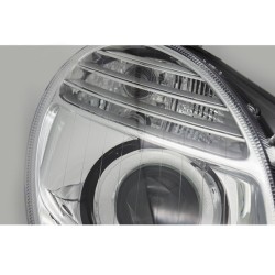 Φανάρι Μπροστινό Δεξί Για Mercedes-Benz E-Class W211 06-09 Χρωμίου Facelift H7/H7 Με Μοτέρ TYC Φανάρι Μπροστινό Δεξί Για Mercedes-Benz E-Class W211 06-09 Χρωμίου Facelift H7/H7 Με Μοτέρ TYC