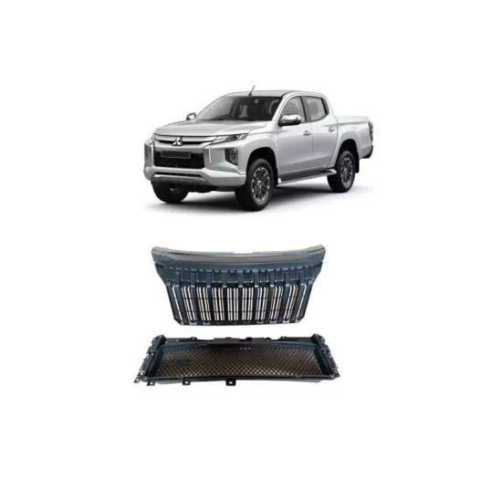 Μάσκα Για Mitsubishi L200 2019+ Μαύρο Ματ