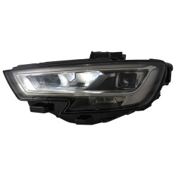 Μπροστινά Φανάρια Set Για Audi A3 8V 16-18 DRL Full Led & Led Signal Μαύρα Upgrade Από Εργοστασιακό Xenon Carner Μπροστινά Φανάρια Set Για Audi A3 8V 16-18 DRL Full Led & Led Signal Μαύρα Upgrade Από Εργοστασιακό Xenon Carner