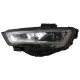 Μπροστινά Φανάρια Set Για Audi A3 8V 16-18 DRL Full Led & Led Signal Μαύρα Upgrade Από Εργοστασιακό Xenon Carner