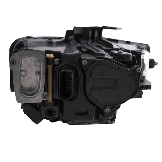 Μπροστινά Φανάρια Set Για Audi A3 8V 16-18 DRL Full Led & Led Signal Μαύρα Upgrade Από Εργοστασιακό Xenon Carner
