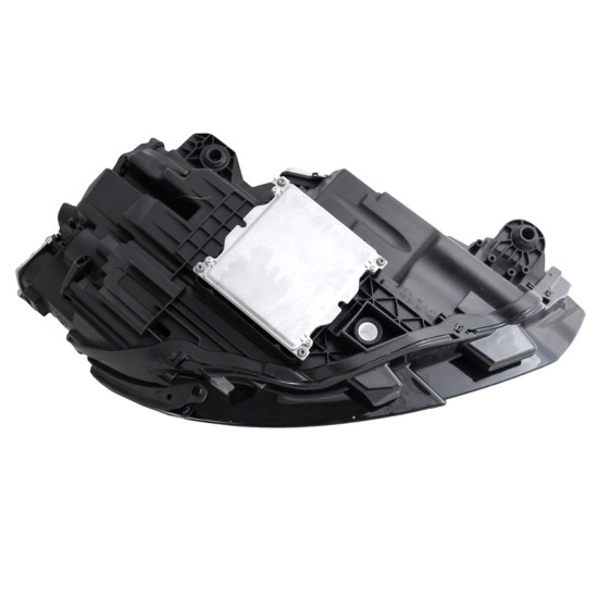 Μπροστινά Φανάρια Set Για Audi A3 8V 16-18 DRL Full Led & Led Signal Μαύρα Upgrade Από Εργοστασιακό Xenon Carner