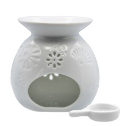 Κεραμικός Αρωματιστής Bubble Flower 10.4 x 11.5cm Λευκό Themagio 77003 Κεραμικός Αρωματιστής Bubble Flower 10.4 x 11.5cm Λευκό Themagio 77003