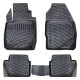 Πατάκια Σκαφάκια 3D Από Λάστιχο TPE Για Ford Fiesta 02-08 Rizline 4 Τεμάχια Μαύρα
