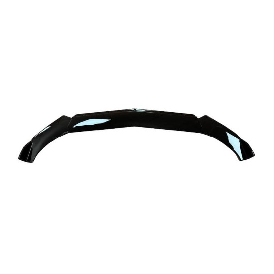 Μπροστινό Spoiler Universal Lip Spoiler Look Από Abs Πλαστικό Μαύρο Γυαλιστερό