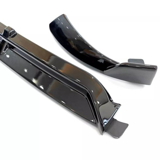 Μπροστινό Spoiler Για Mercedes-Benz GLC C253/X253 (2016-2020) AMG-Line Μαύρο Γυαλιστερό 3 Τεμάχια