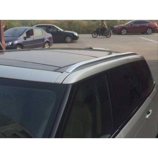 Μπάρες Οροφής Railing Για Land Rover Range Rover Sport L494 2013-2018 Flush-Rails Αλουμινίου Ασημί 2 Τεμάχια