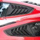 Καπάκια Πισινών Παραθύρων Για Ford Mustang MK6 2015+ Μαύρα 2 Τεμάχια