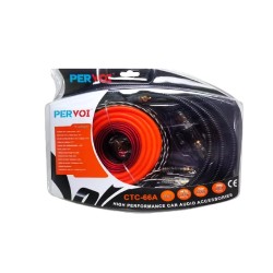 Κιτ Καλωδίων Ήχου Έως 1000W CTC-66A Pervoi 6GA