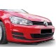 Μπροστινό Spoiler Για VW Golf VII (7) 12-17 Race Glossy Black Standard Έκδοση