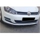 Μπροστινό Spoiler Για VW Golf VII (7) 12-17 Race Glossy Black Standard Έκδοση