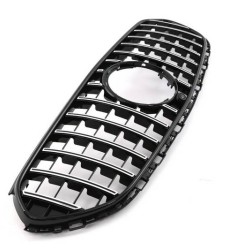 Μάσκα Για Mercedes-Benz GLC-Class X254 SUV & C254 Coupe 22+ GTR Panamericana Design Black/Chrome Μάσκα Για Mercedes-Benz GLC-Class X254 SUV & C254 Coupe 22+ GTR Panamericana Design Black/Chrome