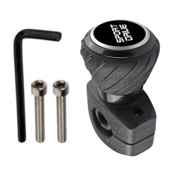 Τεμπέλης Τιμονιού "Spinner" Μαύρος 20817 1 Τεμάχιο