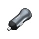 Φορτιστής Αναπτήρα Αυτοκινήτου Lenovo C10 Με 1 Θύρα USB 2.4A & 1 Θύρα USB C 3A 12-24V Μαύρο 1 Τεμάχιο
