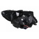 Μπροστινά Φανάρια Set Για Mercedes-Benz Vito W447 14-20 Maybach Look DRL Led Tube Μαύρα