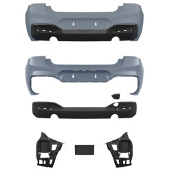 Πισινός Προφυλακτήρας Για Bmw 1 F20 LCI / F21 LCI 15-19 Facelift M-Tech Look Με PDC