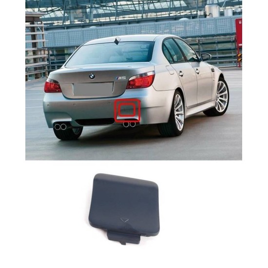 Κάλυμμα Γάντζου Ρυμούλκησης Πίσω Για Bmw 5 E60+LCI Rr. -///M5- 2002-09 51127898121 1 Τεμάχιο