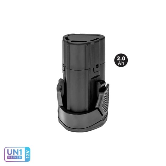 Δραπανοκατσάβιδο Κρουστικό Mini 12V + 2 Μπαταρίες 2.0Ah Με Φορτιστή Και Τσάντα Krausmann U71012-22S
