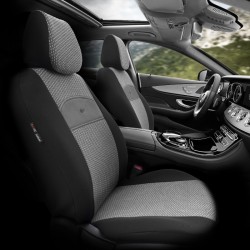 Καλύμματα Αυτοκινήτου Otom Smart Design Universal Ύφασμα / Δερματίνη Σετ Εμπρός / Πίσω 11 Τεμαχίων Μαύρο / Γκρι SLTSMT102-NZ