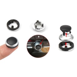 Ανταλλακτικό Κουμπί Ρύθμισης Έντασης Ήχου Για Bmw Σειρά 5 F10 F11 / 6 F06 F12 F13 / 7 F01 F02 F03 F04 / X3 F25 / X5 F15 / X6 F16 1 Τεμάχιο