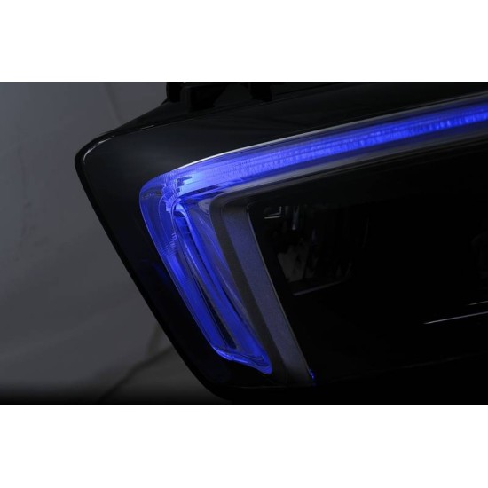 Μπροστινά Φανάρια Set Για Mercedes-Benz A-Class  W177 / V177 2018-2022 Αλογόνου Upgrade Σε Full Led DRL Με Μοτέρ Carner