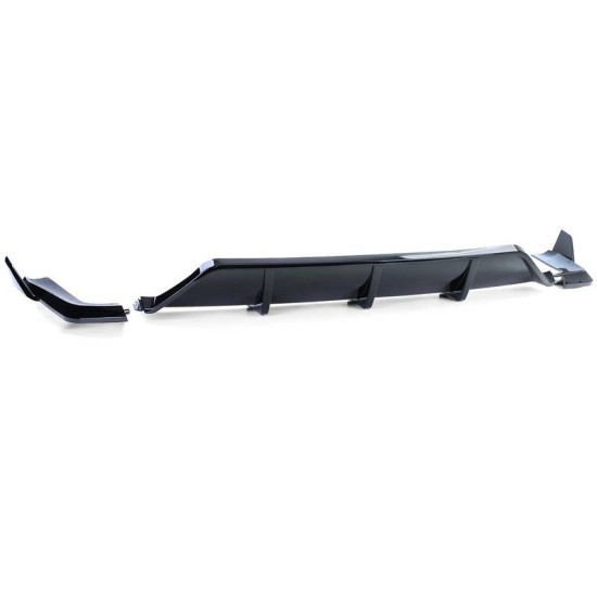 Diffuser Πίσω Προφυλακτήρα Για  Bmw X5 F15 13-18 Με M-Technik Προφυλακτήρα M-Performance Look