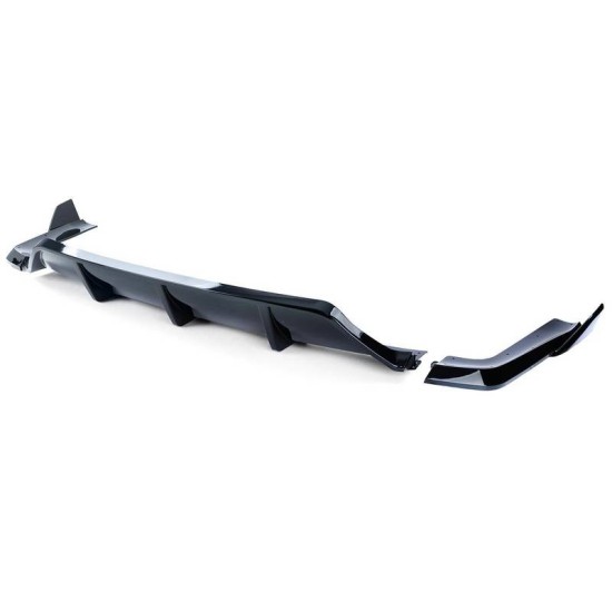 Diffuser Πίσω Προφυλακτήρα Για  Bmw X5 F15 13-18 Με M-Technik Προφυλακτήρα M-Performance Look