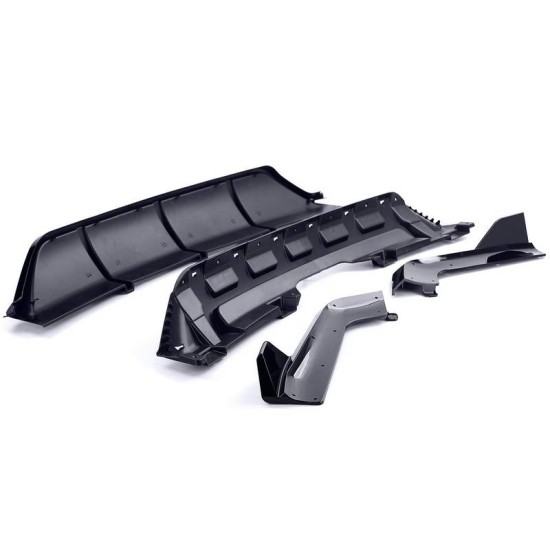 Diffuser Πίσω Προφυλακτήρα Για  Bmw X5 F15 13-18 Με M-Technik Προφυλακτήρα M-Performance Look