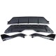 Diffuser Πίσω Προφυλακτήρα Για  Bmw X5 F15 13-18 Με M-Technik Προφυλακτήρα M-Performance Look