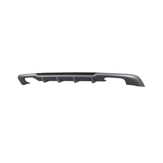 Diffuser Πίσω Προφυλακτήρα Για Audi A3 8V Facelift16-20 Sportback S3 Look Για Απλό Προφυλακτήρα Από Abs Πλαστικό