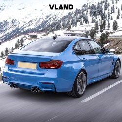 Πισινά Φανάρια Set Για Bmw 3 F30 11-18 Sedan CSL M3 F80 / Laser Look Red/Crystal Vland Πισινά Φανάρια Set Για Bmw 3 F30 11-18 Sedan CSL M3 F80 / Laser Look Red/Crystal Vland