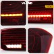 Πισινά Φανάρια Set Για Bmw 3 F30 11-18 Sedan CSL M3 F80 / Laser Look Red/Crystal Vland Πισινά Φανάρια Set Για Bmw 3 F30 11-18 Sedan CSL M3 F80 / Laser Look Red/Crystal Vland