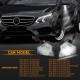 Φως Καθρέπτη Για  Mercedes-Benz W201 / W246 / C117 / C218 / C207 /  X156 / W176 / W201 / W202 / W204 / W124 / W212 / W221 SMD Led 6000K Λευκά 2 Τεμάχια