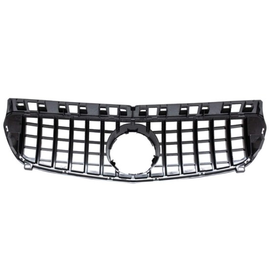 Μάσκα Για Mercedes-Benz A-Class W176 12-15 GT Amg Panamericana Look Μαύρη 1 Τεμάχιο