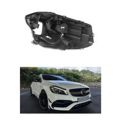Κέλυφος Εμπρός Δεξιά Φαναριού Για Mercedes-Benz A-Class W176 Facelift 15-18 Full Led 1 Τεμάχιο