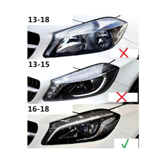 Κέλυφος Εμπρός Δεξιά Φαναριού Για Mercedes-Benz A-Class W176 Facelift 15-18 Full Led 1 Τεμάχιο Κέλυφος Εμπρός Δεξιά Φαναριού Για Mercedes-Benz A-Class W176 Facelift 15-18 Full Led 1 Τεμάχιο