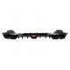 Diffuser Πίσω Προφυλακτήρα Για Mercedes-Benz C-Class W205 14-20 Sedan Brabus Look Με Μαύρες Μπούκες
