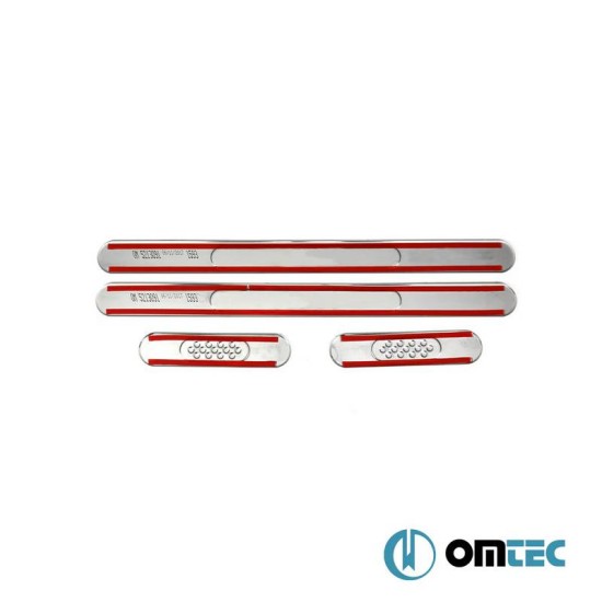 Διακοσμητικά Εσωτερικά Μασπιέ Πόρτας Line Για Opel Corsa D 06-15 5 Door / Universal 4 Τεμάχια