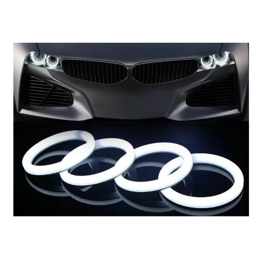 Δαχτυλίδι Angel Eyes Led 110mm 5500k Λευκό 1 Τεμάχιο