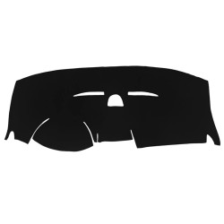 Προστατευτικό Κάλυμμα Ταμπλό για  Opel Corsa D 2006-2014 με μικρή οθόνη Υφασμα Μαύρο