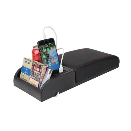 Πρόσθετος Τεμπέλης / Υποβραχιόνιο Αυτοκινήτου Με Ποτηροθήκη & Χώρο Αποθηκευσής & 2 Θύρες Usb Μαύρο Universal Πρόσθετος Τεμπέλης / Υποβραχιόνιο Αυτοκινήτου Με Ποτηροθήκη & Χώρο Αποθηκευσής & 2 Θύρες Usb Μαύρο Universal