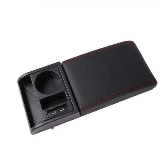 Πρόσθετος Τεμπέλης / Υποβραχιόνιο Αυτοκινήτου Με Ποτηροθήκη & Χώρο Αποθηκευσής & 2 Θύρες Usb Μαύρο Universal Πρόσθετος Τεμπέλης / Υποβραχιόνιο Αυτοκινήτου Με Ποτηροθήκη & Χώρο Αποθηκευσής & 2 Θύρες Usb Μαύρο Universal