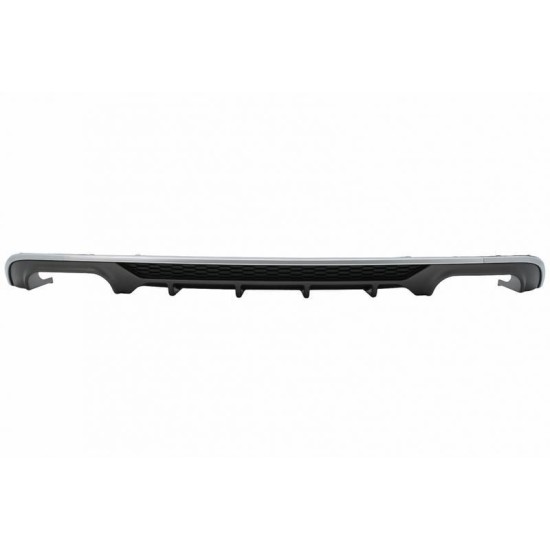 Diffuser Πίσω Προφυλακτήρα Για A3 8V Facelift 16-20 Sedan / Cabrio S3 Look Για Απλό Προφυλακτήρα Από Abs Πλαστικό