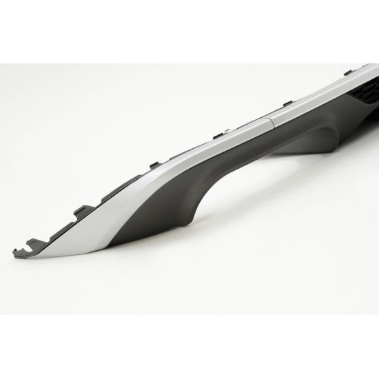 Diffuser Πίσω Προφυλακτήρα Για A3 8V Facelift 16-20 Sedan / Cabrio S3 Look Για Απλό Προφυλακτήρα Από Abs Πλαστικό