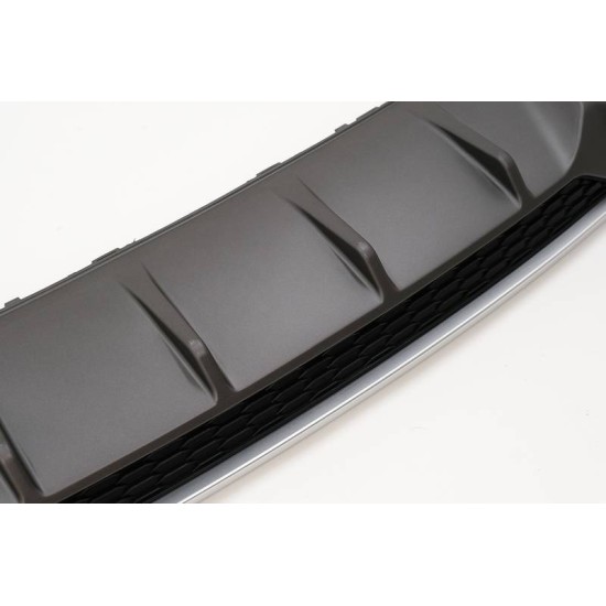 Diffuser Πίσω Προφυλακτήρα Για A3 8V Facelift 16-20 Sedan / Cabrio S3 Look Για Απλό Προφυλακτήρα Από Abs Πλαστικό