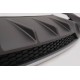 Diffuser Πίσω Προφυλακτήρα Για A3 8V Facelift 16-20 Sedan / Cabrio S3 Look Για Απλό Προφυλακτήρα Από Abs Πλαστικό