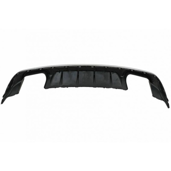 Diffuser Πίσω Προφυλακτήρα Για A3 8V Facelift 16-20 Sedan / Cabrio S3 Look Για Απλό Προφυλακτήρα Από Abs Πλαστικό